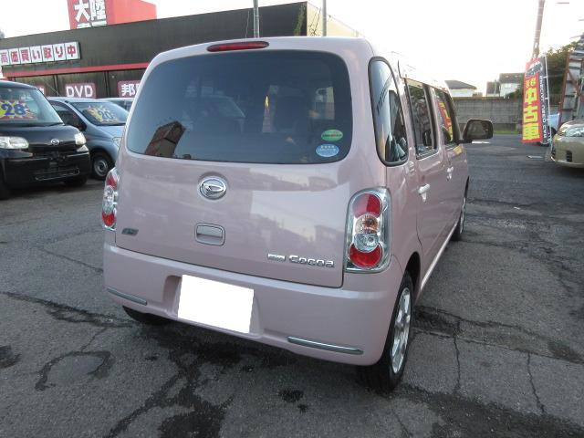 ミラ　ココア　車検約2年付　整備済み　9月中取引の場合、値引き＆特典付き ダイハツ ミラココア ココアX 全国対応2年保証付 車検整備付