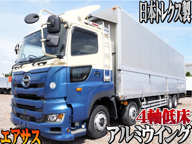 支払総額8,070,000円】中古車 日野 プロフィア アルミウイング 4軸低床
