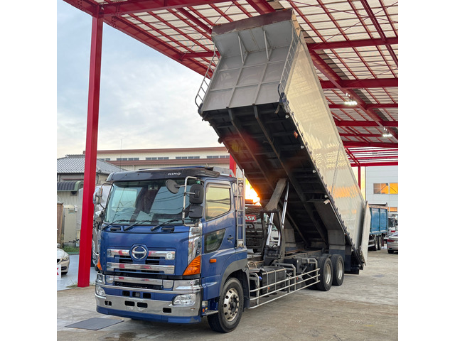 支払総額4,780,000円】中古車 日野 プロフィア 木材チップ運搬車 深